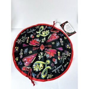 Brighton Love Scribble Jewelry Pouch 16" NEW With Tags